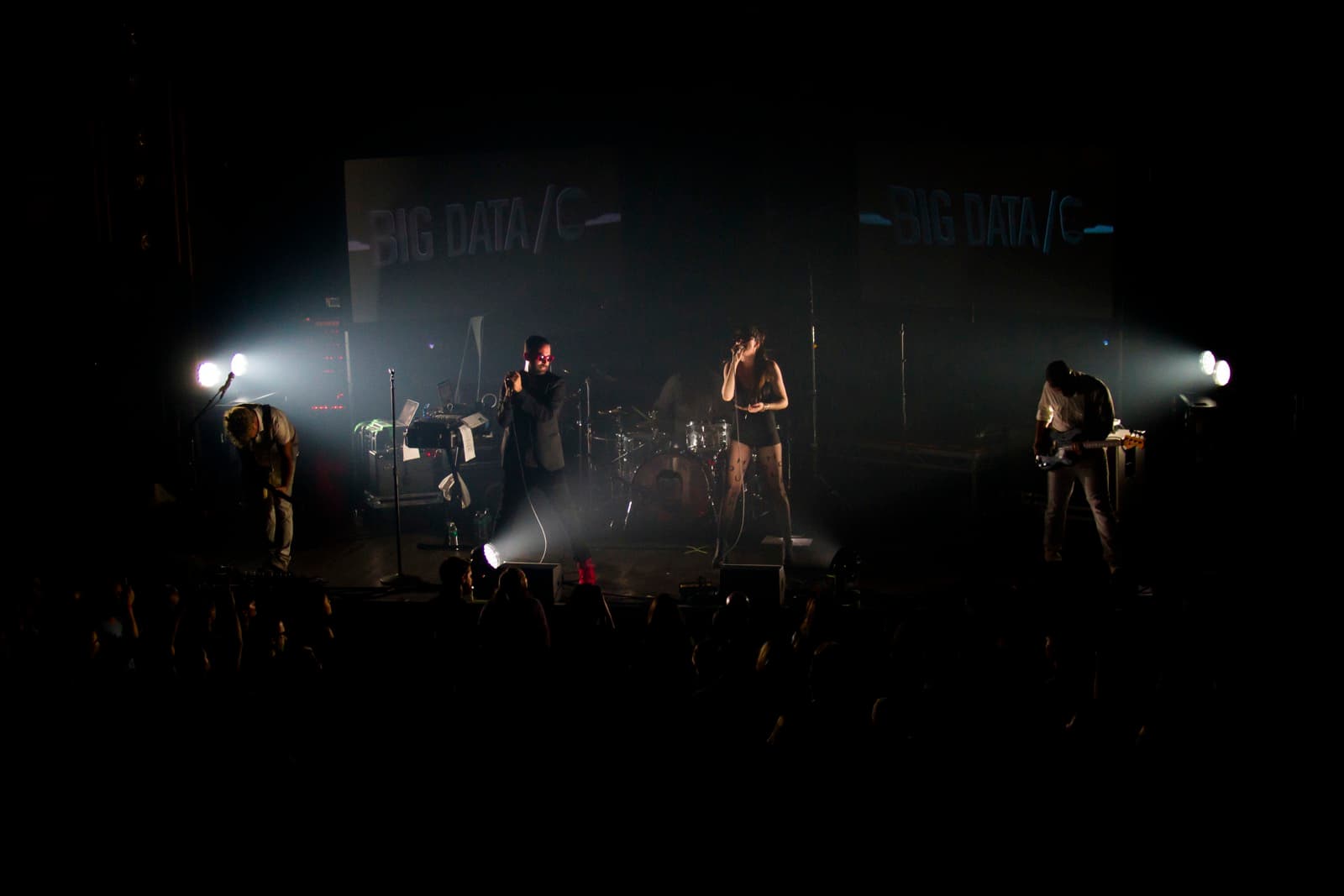 Big Data, Webster Hall 2015, photographed by Eric Daniel Horn